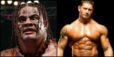 Batista vs Umaga-Smack Down vs Raw